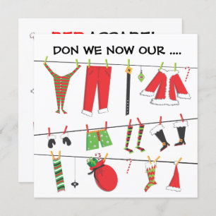 Don we now our...Christmas Party Invitations