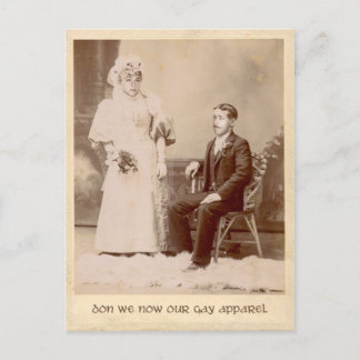 Don We Now Our Gay Apparel Holiday Postcard