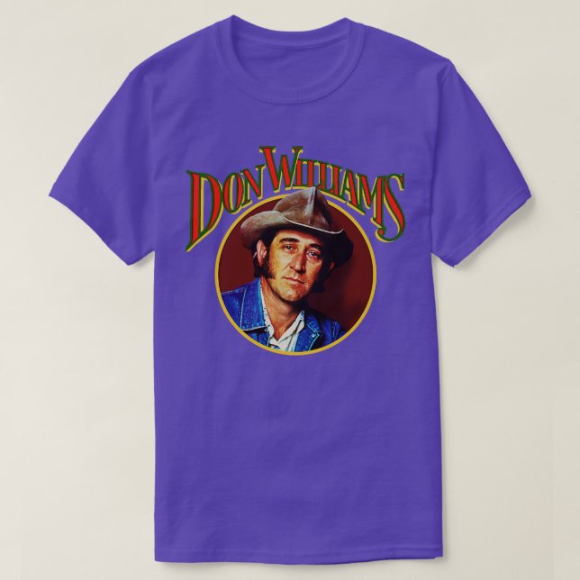 Don Williams Classic Country Icon Tribute T-Shirt (Design Front)