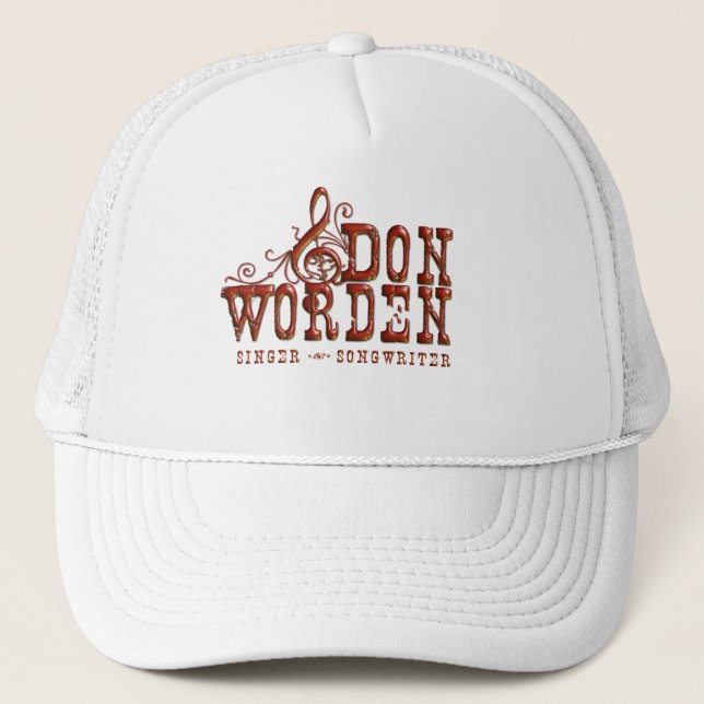 Don Worden Singer ~ Songwriter Hat (Front)
