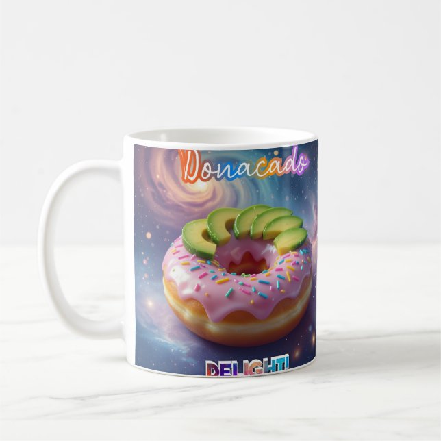 Donacado Delight! Coffee Cup (Left)