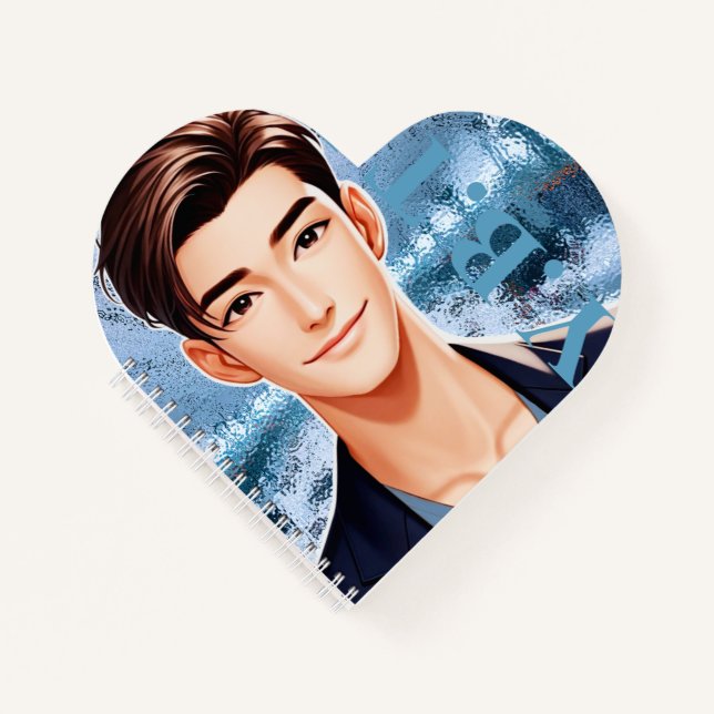 Donald . Animated Character Design Notebook (Front)