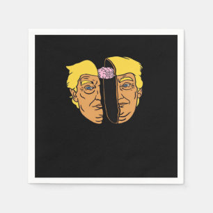 Donald Brain Trumpkin  Artwork  Napkin