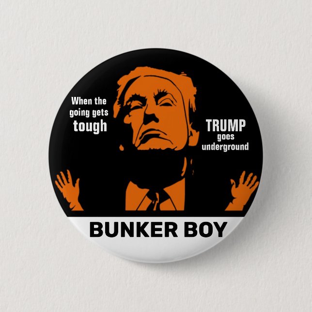 Donald Bunker Boy Trump 6 Cm Round Badge (Front)