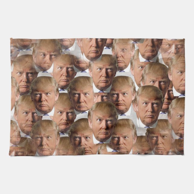 donald drumpf tea towel (Horizontal)