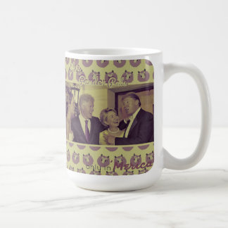 Donald Drumpf & the Clintons = The Pander Pals Coffee Mug