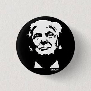 Donald F'n Trump 2016 Button (without caption)