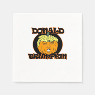 Donald  Halloween Costume Trumpkin Napkin