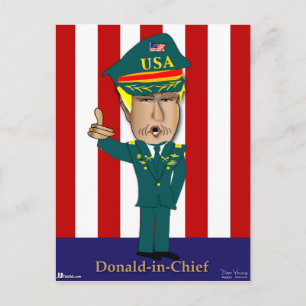 Donald-In-Chief Postcard
