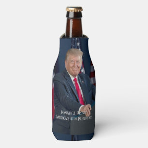 Donald J. Trump 45th President Keepsake Bottle Cooler