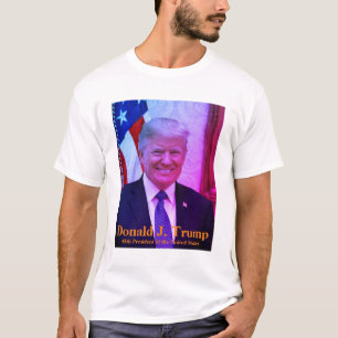 Donald J. Trump, 45th President of the USA T-Shirt