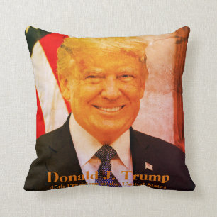 Donald J. Trump, 45th President of United States Cushion