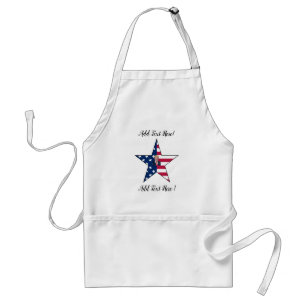 Donald J. Trump~ President~ US Flag~ Star ~ MAGA ~ Standard Apron