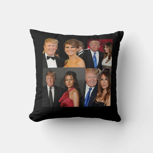 DONALD & MELANIA TRUMP CUSHION (Front)