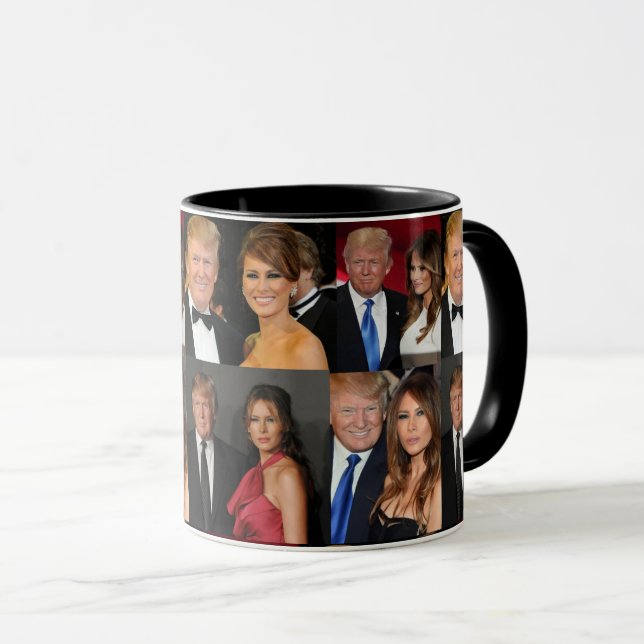 DONALD & MELANIA TRUMP MUG (Front Right)