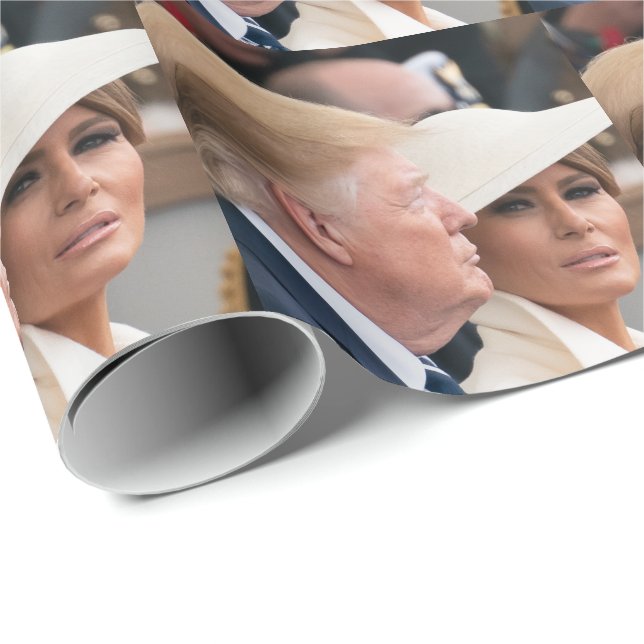 Donald & Melania Trump Wrapping Paper (Roll Corner)