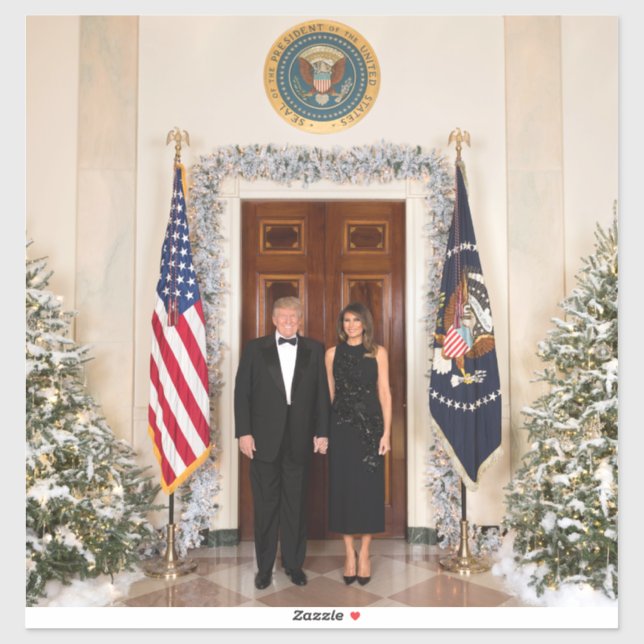 Donald & Melania Trump's Christmas White House (Sheet)