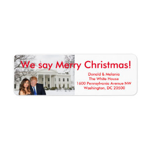 Donald & Melania: We say Merry Christmas