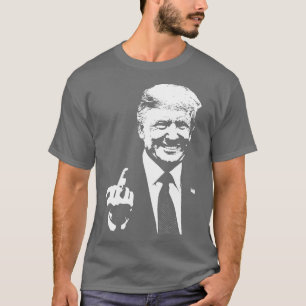 Donald Middle Finger T-Shirt