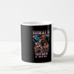 Donald Pump Trump Gym Pump Cover Coffee Mug