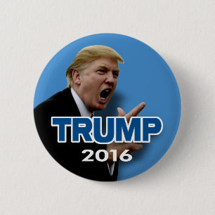 Donald Trump 2016 6 Cm Round Badge