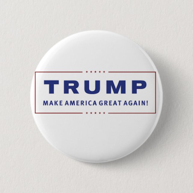 Donald Trump 2016 Campaign Button - 2.25" Round (Front)