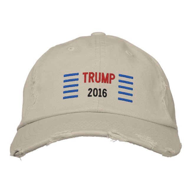 Donald Trump 2016 Embroidered Hat (Front)