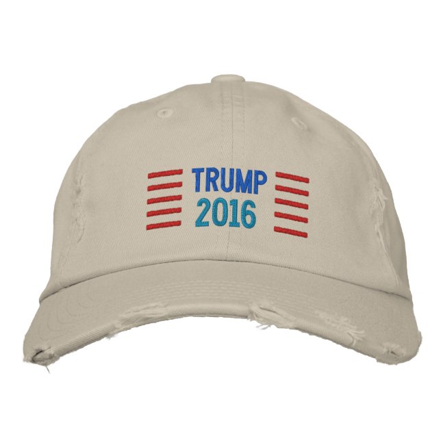 Donald Trump 2016 Embroidered Hat (Front)