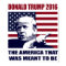 Donald Trump 2016 For President Poster
