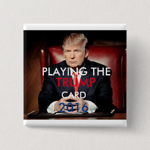 Donald Trump 2016 Pinback Button (Square)