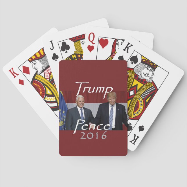 Donald TRUMP 2016 Playing Cards (Back)