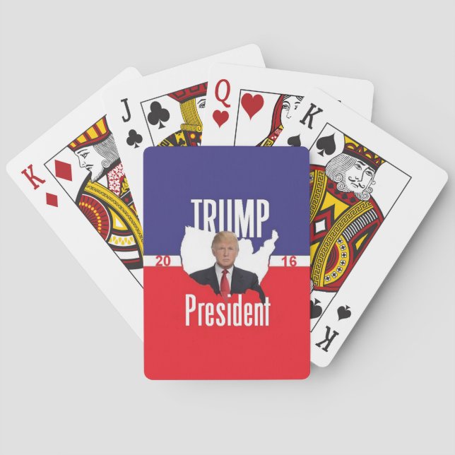 Donald TRUMP 2016 Playing Cards (Back)