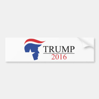 Donald Trump 2016 Presidential Logos Bumper Sticker