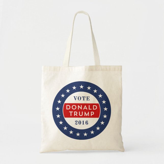 Donald Trump 2016 Tote Bag (Front)