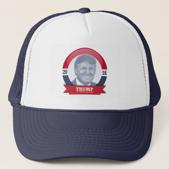 Donald Trump 2016 Trucker Hat (Front)