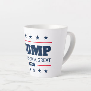 Donald Trump 2020 election Keep America Great Latte Mug