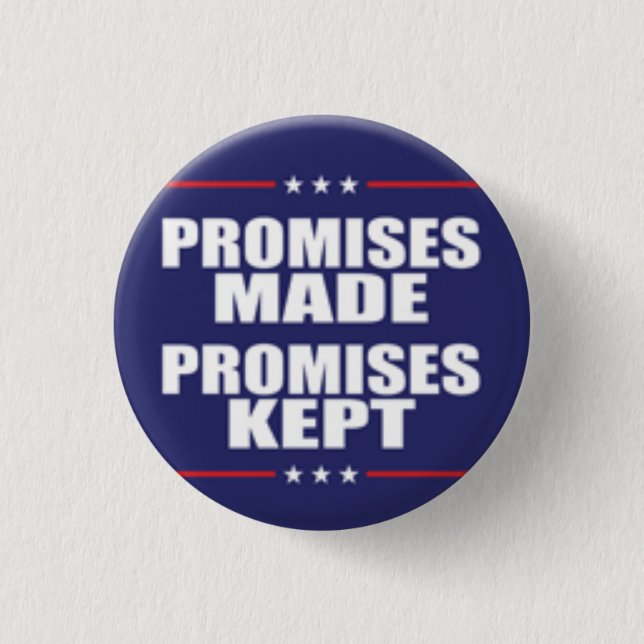 Donald Trump 2020 Presidential Button (Front)