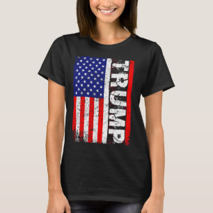 Donald Trump 2020 Vintage Usa Flag T Shirts