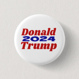 Donald Trump 2024 3 Cm Round Badge