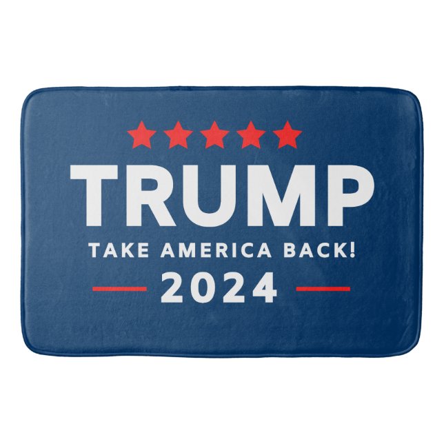 Donald Trump 2024 Bath Mat (Front)