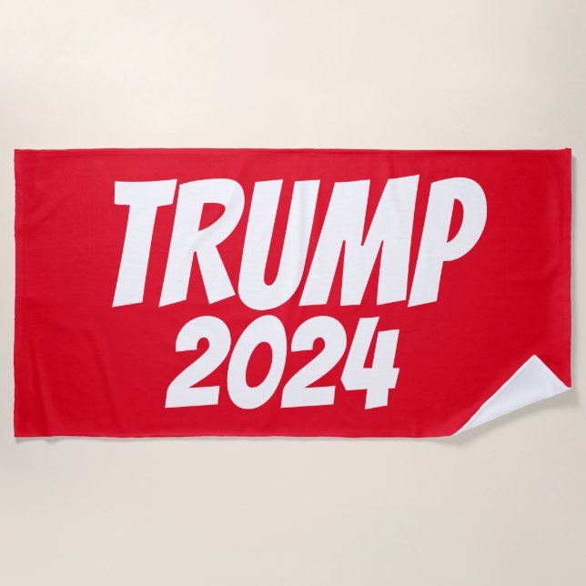 DONALD TRUMP 2024 Beach Towels (Front)
