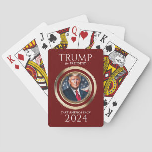 Donald Trump 2024 Campaign Collectable Playing Cards