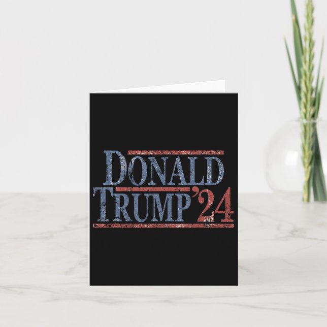 Donald Trump 2024  Card (Front)
