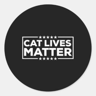 Donald Trump 2024 Cats2  Classic Round Sticker