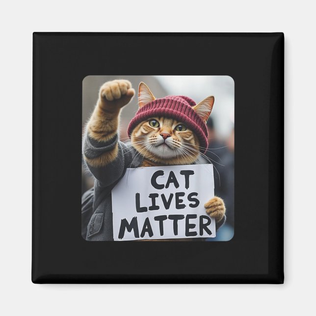 Donald Trump 2024 Cats  Magnet (Front)