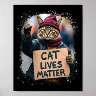 Donald Trump 2024 Cats  Poster