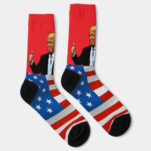 DONALD TRUMP 2024 CHRISTMAS SOCKS