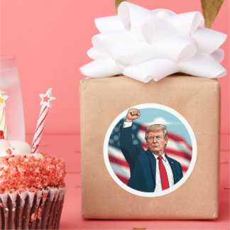 Donald Trump 2024 Classic Round Sticker