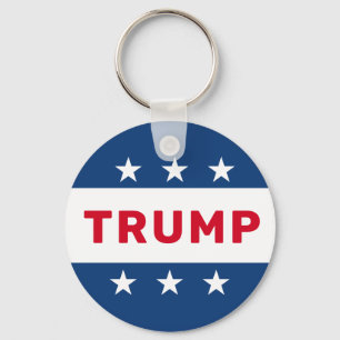 Donald Trump 2024 Classic Star Key Ring
