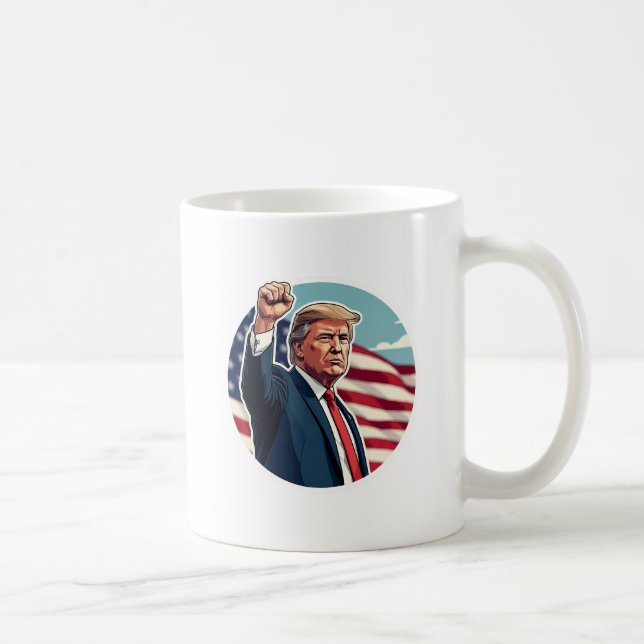 Donald Trump 2024 Coffee Mug (Right)